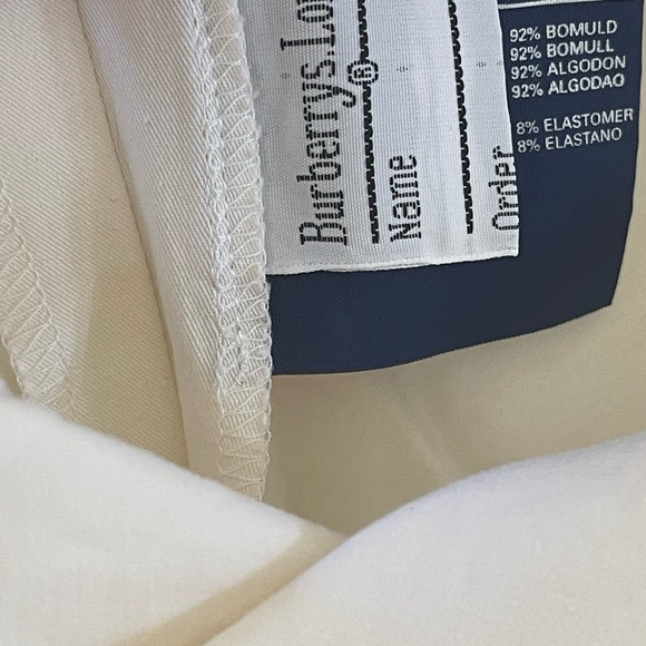 VINTAGE WHITE BURBERRY CAPRIS PANTS - Picture 8 of 10